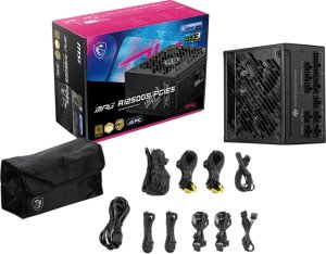 Zasilacz MSI MPG A1250GS PCIE5 1250W ATX 3.1 (306-7ZPFX11-CE0) 5