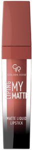 Golden Rose My Matte Lip Ink Matte Liquid Lipstick - Matowa pomadka do ust z wegańską formułą 5ml (18) 1