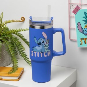 PALADONE Disney Stitch Kubek ze słomką (900 ml) 5