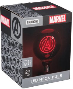 PALADONE Marvel Avengers LED Żarówka (e27) ledowo-neonowa (17,7 cm) 1