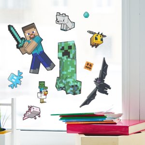 Paladone PALADONE Minecraft dekoracyjne naklejki na szybę 4