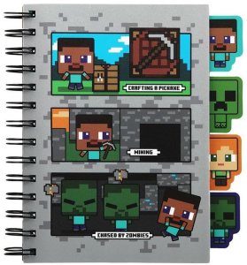 PALADONE Minecraft Notatnik z przekładkami 1