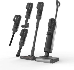 Aeno Cordless Transformer Vacuum Cleaner  Wet and Dry cleaning  200W  4000mAh; 14kPa; 21 6V  2 rollers  autocleaning and drying 1