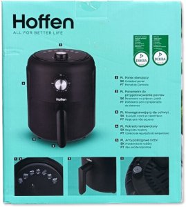 Frytkownica beztłuszczowa Hoffen 2,6L - 1000W 16