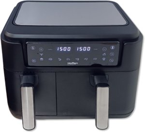 Frytkownica beztłuszczowa dwukomorowa Hoffen 2400W 11