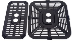 Frytkownica beztłuszczowa dwukomorowa Hoffen 2400W 6