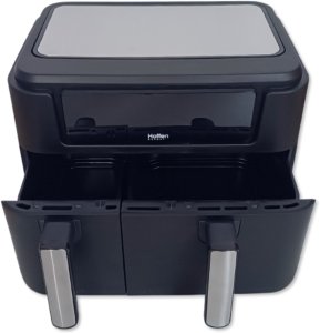 Frytkownica beztłuszczowa dwukomorowa Hoffen 2400W 8