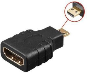Adapter AV Techly HDMI Micro - HDMI czarny (305144) 2