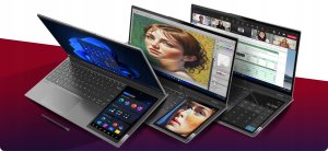 Duży laptop 17,3" 3K 120Hz Lenovo ThinkBook Plus G3 14x 4,7GHz DDR5 +TABLET 2