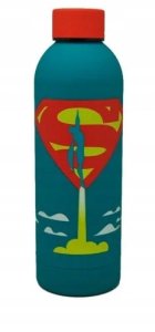 Butelka Bidon Superman / 700 ml / Stal nierdzewna / Nowa / Na licencji 1