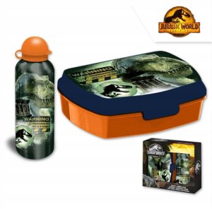 Lunch box + Bidon Jurassic World / śniadaniówka / Produkt na Licencji 1