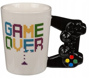 Kubek Gamingowy Pad Game Over Playstation 1