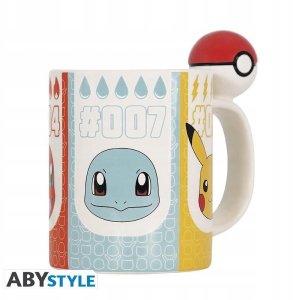 Kubek 3D Pokemon Pokeball 460ML Pikachu / Charmander / Squirtle / Bulbasaur 5