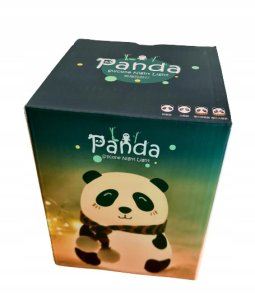 Lampka Nocna Panda - Z Otwartymi Oczami Ledowa Zmienia Kolory 1