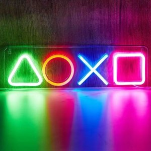 Lampka Playstation Ikons Light / Led / Neon / Duży 42cm * 12.5 cm 1