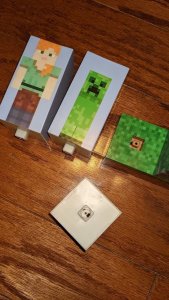 Lampka Minecraft Block Building Light Bloki Edycja Postacie 1