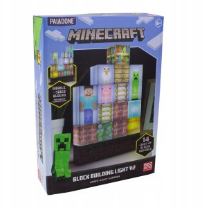 Lampka Minecraft Block Building Light Bloki Edycja Postacie 7