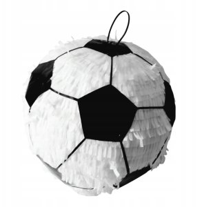 Pinata Piniata Piłka Nożna / Duża 26cm / Ręcznie robiona - przepiękna 1