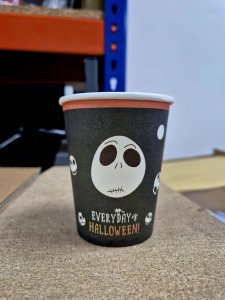 Kubeczki Jednorazowe Halloween Happy Birthday 10szt 2