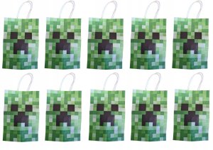 Torebka Prezentowa MINECRAFT - 10szt 1