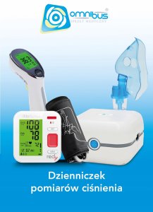 Dzienniczek pomiaru ciśnienia A6 - dużo kart 1