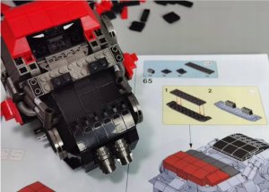 Ruchome klocki Konstrukcyjne Bulldog mechaniczny Buldog 1675 elementów 2