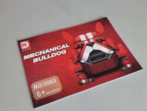 Ruchome klocki Konstrukcyjne Bulldog mechaniczny Buldog 1675 elementów 4