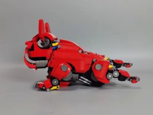 Ruchome klocki Konstrukcyjne Bulldog mechaniczny Buldog 1675 elementów 10