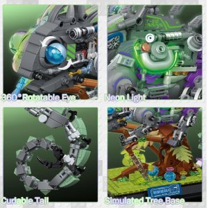 Klocki Konstrukcyjne KAMELEON Cameleon 1300 elementów 7