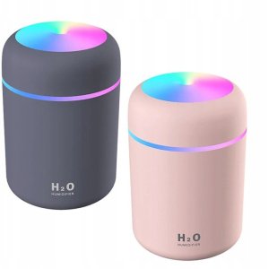 Dyfuzor zapachowy Grajlandia Nawilżacz Powietrza na USB 300ml - DYFUZOR LED - różowy 5