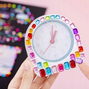 Diamenciki diamenty naklejki na twarz kryształki 3D okrągłe różne wielkości 3