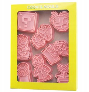 Foremki do Ciastek MARIO BROS szablon foremka do wycinania Ciasteczek 8szt 1