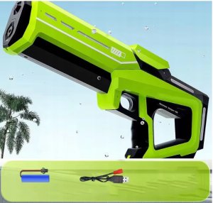 Pistolet na Wodę Elektryczny Automatyczny Wysokociśnieniowy biały 4