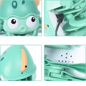 Ośmiornica Octopus Pełzająca Interaktywna Zabawka z Dzwiękiem Zasilanie USB 11