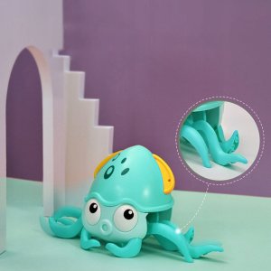 Ośmiornica Octopus Pełzająca Interaktywna Zabawka z Dzwiękiem Zasilanie USB 5