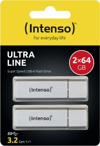Intenso USB Flash Drive 3.2 64GB Ultra Line double pack 2