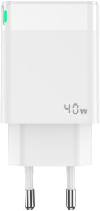 PEDEA Schnellladegerät Dual PD 40 Watt USB Typ C/C, weiß 2
