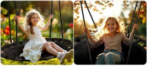 NeoSport Huśtawka bocianie gniazdo Swingo 110 cm 7