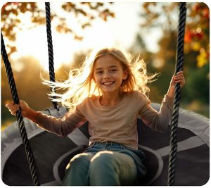 NeoSport Huśtawka bocianie gniazdo Swingo 110 cm 4