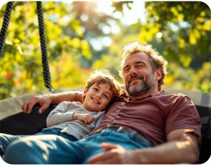 NeoSport Huśtawka bocianie gniazdo Swingo 110 cm 9