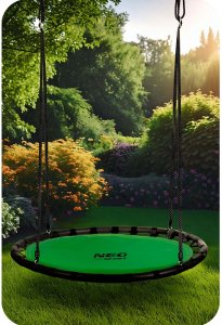 NeoSport Huśtawka bocianie gniazdo Swingo 120 cm 4