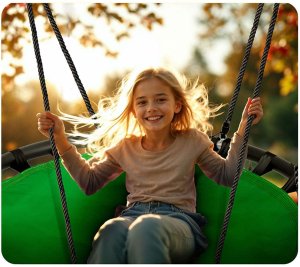 NeoSport Huśtawka bocianie gniazdo Swingo 120 cm 5