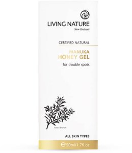 Living Nature Miód Manuka w żelu przeciwtrądzikowy 50 ml 3