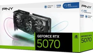 Karta graficzna PNY GeForce RTX 5070 Triple Fan 12GB GDDR7 DLSS4 (VCG507012TFXPB1) 10