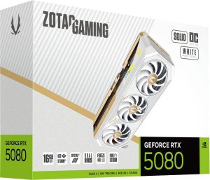 Karta graficzna Zotac Gaming GeForce RTX 5080 SOLID OC White 16GB GDDR7 DLSS4 (ZT-B50800Q-10P) 8