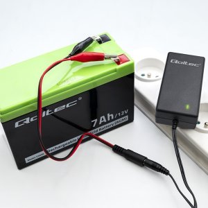 Automatyczna ładowarka do akumulatora AGM GEL STD 6V 12V | 1.5A |Prostownik z sygnalizatorem LED 6