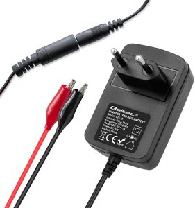 Automatyczna ładowarka do akumulatora AGM GEL STD 6V | 1A | Prostownik z sygnalizatorem LED 12