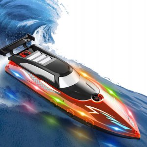 Madej Motorówka R/C z ładowarkš USB 4 kolory MIX 2