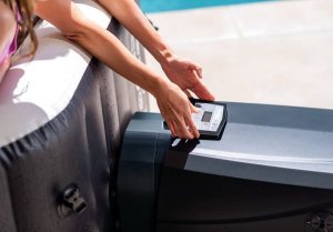 SPA ogrodowe Intex dmuchane basen z hydromasażem 4 osoby 120+4 dysze INTEX 28458 3