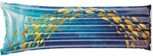 Dmuchany materac do pływania 183x69 cm INTEX 59720 granatowy ryby 1